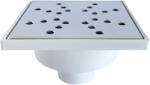 Crimel Sifon pardoseala, 150 x 150 mm, PP + inox, iesire verticala D 50 mm (6426249000290)