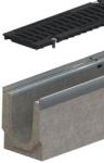 Standartpark Kit rigola Standartpark FB Drive D400 dimensiuni 1000x160x210 culoare negru