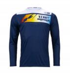  Kenny Racing Elite Mtb Kerékpáros Mez, Navy Kék/fehér/cián (232-3004040-5520)