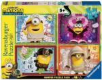 Ravensburger - Puzzle 4x100 Minions & Monsters: Oops - 100 piese
