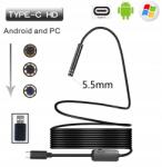 Aptel Endoszkópos Ellenőrző Kamera 5m Android Usb-c miro Usb jó ár (AK252B)