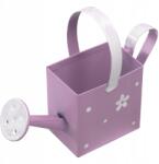 Trend-Deco Dekoratív mini dekorációs öntözőkanna 10 cm-es dekoráció erdei kompozícióhoz befőttes üvegben (TOP207/PURPLE)