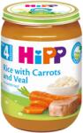 Hipp Био ястие Hipp - Ориз, моркови и телешко, 190 g (6143) - baby