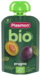 PLASMON Био плодова закуска Plasmon - Пауч със слива, 6 м+, 100 g (0869) - baby