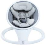 BUF BOOF Leagan Electric Inteligent Portabil W5 BUF BOOF, Multifunctional, Conexiune Bluetooth, 5 Module miscare, Telecomanda, Functie EasyTouch, gri (W5-Grey) Sezlong balansoar bebelusi