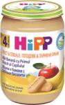 Hipp Био пълнозърнеста каша Hipp - Ябълка, банан и бисквитки, 4м+, 190 g (4710) - baby