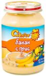 Слънчо Плодов десерт Слънчо - Банани с грис, 190 g (2460) - baby