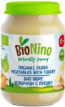 BioNino Био пюре BioNino - Пуешко със зеленчуци, 6 м+, 190 g (F06030012A0008) - baby