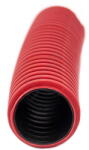 Spin electrice Tub flexibil corugat riflat 40 rosu copex colac 50M TEHN-TR40 (TEHN-TR40)