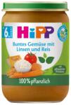 Hipp Био пюре Hipp - Зеленчуци с ориз и леща, 6 м+, 190 g (60501) - baby