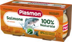 PLASMON Ястие Plasmon - Сьомга със зеленчуци, 2 х 80 g (1237) - baby