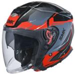 SMK Helmets Casca moto open face SMK GTJ gri negru rosu (d437fd60-1416)