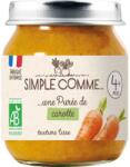 Simple Comme Био зеленчуково пюре Simple Comme - Mоркови, 4 м+, 125 g (3288131900018) - baby
