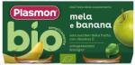 PLASMON Био пюре Plasmon - Банан и ябълка, 6 м+, 2 х 80 g (1294) - baby