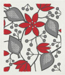 Born in Sweden Lavetă de bucătărie Born In Sweden Helleborus Red 20 x 18 cm (7340457-4)