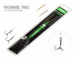 Zfish Fluorocarbon Ronnie Rig - előkötött mikroszakállas horog, Ronnie Rig, flourocarbon zsinóron, 2 db/csomag (ZF-7142)