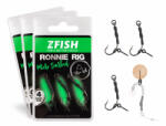 Zfish Ronnie Rig, mikroszakállas, 3 db/csomag (ZF-7357)