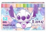 COOLPACK CoolPack, Lilo si Stitch, creioane ulei pastel, 12 culori
