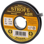 STROFT ABR Világos Barna Áttetsző 0, 18mm 25m Monofil Előkezsinór (STR8018)
