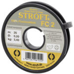 STROFT FC2 Kristálytiszta Áttetsző 0, 20mm 25m Fluorocarbon Előkezsinór (STR2020)