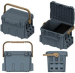 SRT 3090MF Sötétszürke Horgász Szerelékes Láda 35l 54x35x34, 3cm (SEVEP3090MF)