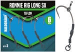 Haldorádó Ronnie Rig Long SX 6 Szakállas Horog 3db (HD40559)