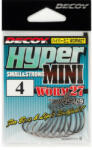 Decoy Worm 27 KG Hyper Mini 4 Offset Horog 9db (826409)