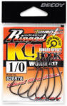 Decoy Worm 417 Ringed KG 3/0 Offset Horog 4db (828892)