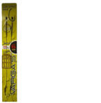 Vargas Curv Shank SR. 8 6 Füles, Szakállas Fonott 20cm Előkötött Horog 2db (VA8767)