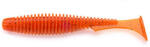 Fishup U Shad Orange Pumpkin Black 10, 16cm Plasztik Csali 8db (FHL24120)