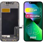 ZY Display cu Touchscreen ZY pentru Apple iPhone 13 mini, cu Rama, Versiune LCD In-Cell IC Movable, Negru - koubsolutions