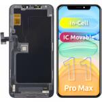 JK Display cu Touchscreen JK pentru Apple iPhone 11 Pro Max, cu Rama, Versiune LCD In-Cell IC Movable, Negru