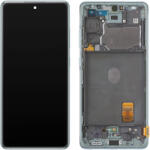 Samsung Display cu Touchscreen Samsung Galaxy S20 FE G780, cu Rama, Verde (Cloud Mint), Service Pack GH82-24220D