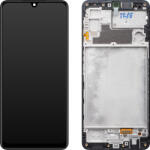 Samsung Display cu Touchscreen Samsung Galaxy M22 M225, cu Rama, Negru, Service Pack GH82-26153A
