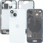 Apple Capac Baterie Apple iPhone 15, Cu Carcasa Mijloc, Full Parts, Albastru, Swap