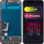 ZY Display cu Touchscreen ZY pentru Apple iPhone 11, cu Rama, Versiune LCD In-Cell IC Movable, Negru
