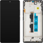 Xiaomi Display cu Touchscreen Xiaomi Redmi Note 13 Pro 4G, cu Rama, Negru (Midnight Black), Service Pack 56000300N600