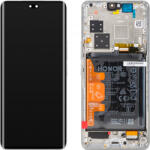 Honor Display cu Touchscreen Honor 200 Pro, cu Rama si Acumulator, Argintiu (Moonlight White), Service Pack 0235ALRF