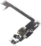 Aftermarket Banda cu Conector Incarcare - Microfon Apple iPhone 11 Pro Max, Negru - koubsolutions