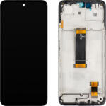 Xiaomi Display cu Touchscreen Xiaomi Redmi 13 5G / 13 / Poco M6 / M6 4G, cu Rama, Negru, Service Pack 560001N19A00