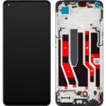 Oppo Display cu Touchscreen Oppo Reno8 4G / Reno7 / F21 Pro, cu Rama, Negru, Service Pack 4130179