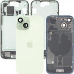 Apple Capac Baterie Apple iPhone 15, Cu Carcasa Mijloc, Full Parts, Verde, Swap Premium