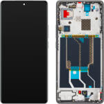 Realme Display cu Touchscreen Realme GT 6T, cu Rama, Argintiu (Fluid Silver), Service Pack 621029000191