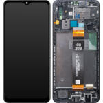 Samsung Display cu Touchscreen Samsung Galaxy A02 A022, cu Rama, Negru, Service Pack GH82-25249A