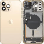 Apple Capac Baterie Apple iPhone 13 Pro Max, Cu Carcasa Mijloc, Full Parts, Auriu, Swap Premium