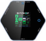 BlitzWolf Hub USB-C BlitzWolf BW-TH16, 8in1, Gri - koubsolutions