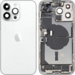 Apple Capac Baterie Apple iPhone 14 Pro Max, Cu Carcasa Mijloc, Full Parts, Argintiu, Swap Premium