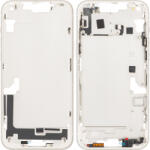 Apple Carcasa Mijloc Apple iPhone 14 Plus, Alba (Starlight), Swap