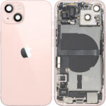 Apple Capac Baterie Apple iPhone 13, Cu Carcasa Mijloc, Full Parts, Roz, Swap