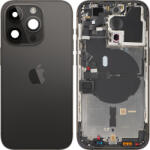 Apple Capac Baterie Apple iPhone 14 Pro, Cu Carcasa Mijloc, Negru (Space Black), Swap Premium